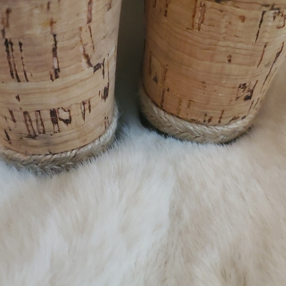 Franco Sarto nubuck wedge espadrille style - Picture 6 of 12